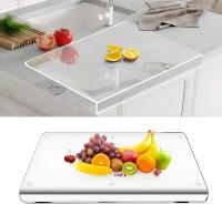 Tablas De Corte De Acrílico Para Cocina Translúcidas Con Borde Antideslizante Para Charcutería Y Accesorios De Cocina - details 0