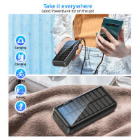 Batería externa externa de 30000 mAh, carga rápida, batería externa para teléfono móvil, cargador portátil de 2 puertos para iPhone, Samsung, Huawei, iPad, etc. - details 5