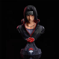 Figura De Anime Namikaze Naruto 14cm PVC Bust Model Uchiha Minato Sarutobi Hiruzen Tobirama Shisui Itachi Regalo Para Fans - details 3