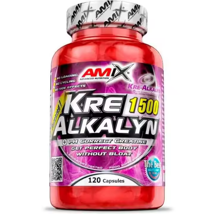 Amix Creatina Kre-Alkalyn 120cap + 30 gratis - 1