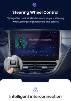 Junsun AI Voice Car Radio Stereo For Peugeot 2008 208 2012 2013 2014 2015 2016 2017 2018 Car Auto Radio Built-In Wireless Carplay For Apple & Android Auto Automotive Multimedia Touch Screen 360 camera Car Intelligent Systems With GPS Navigation - details 13