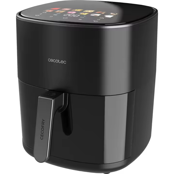 Cecotec Freidora de Aire sin Aceite de 6,5L con Doble Resistencia, Plancha, Grill, Air Fryer Cecofry&Grill Duoheat 6500. 2200W, Dietética y Digital, Ventana, Temperatura Regulable 40-200°C, 12 Menús - 1