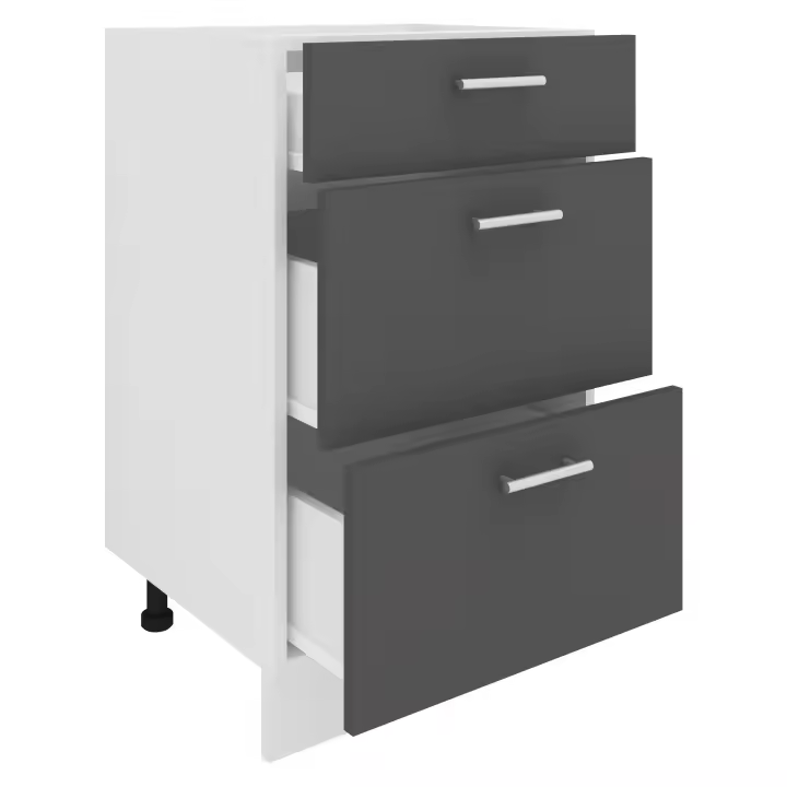 Armario de cocina ancho 50 cm Mueble bajo cajón Cocina Muebles de cocina Esilo Armario de cocina ancho 50 cm Mueble bajo cajón Cocina Muebles de cocina Esilo - 1