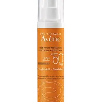Avène Emulsión Coloreada Spf 50+ Toque Seco Oil Free Sin Perfume, 50 Ml - 1