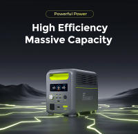 FOSSiBOT F1200 Estación de energía portátil, capacidad 1024Wh, potencia nominal 1200W, 3 modos luz LED, 7 puertos salida, protección BMS, cambio menos de 10ms, regulador entrada 5 velocidades, batería LiFePO4 de grado EV, más 4000 ciclos - Enchufe la UE. - details 2