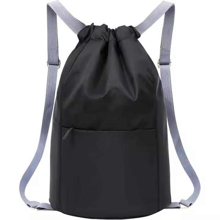 Mochilas con cordón, Mochilas de tela impermeables, Bolsas de gimnasio fáciles de plegar y guardar, Mochilas con cordón - 1
