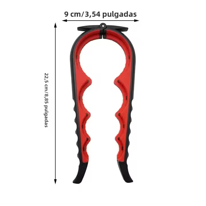 Abrepuertas Multifuncional Cuatro En Uno Para Botellas De Bebida Anti Deslizamiento Cap Twister De Aluminio Ecológico - 1