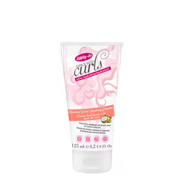 Dippity Do Girls With Curls Coconut Curl Styling Cream 125ml - 1