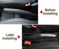 Cubierta Decorativa De Freno Manual En Acero Inoxidable Modificada Para Volkswagen VW POLO 2011-2017 Adorno Estilizado Para Coche - details 3