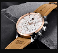 Reloj Deportivo De Moda BENYAR 2024 Para Hombres Multifuncional Impermeable Con Cuero Premium Calendario Y Luz Nocturna - details 14