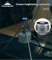 Estufa De Camping CAMPINGMOON Z03 De Aleación De Aluminio Con Joint Elevado Adaptador De Tanque De Gas Para Cocina De Campaña - details 0