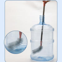 Cepillo De Limpieza Para Cesta De Ropa Con Varilla De Acero Inoxidable Y Dispensador De Agua Plástico Herramienta De Limpieza Del Hogar - details 8