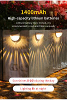 1-20PCs Luz De Pared Solar Con 6 LED Para Exterior Impermeable Luces De Energía Para Decoración Del Jardín Y Escalera Moderno ABS Fuente De Alimentación Solar - details 6