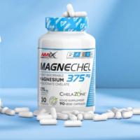Amix Nutrition/ Performance - MagneChel Magnesium Chelate 90 Cáp. - ChelaZone®. 375 mg por servicio de Magnesio Bisglicinato quelado, altamente absorbible y eficaz. Apoyo integral para la función muscular y la recuperación. - details 2