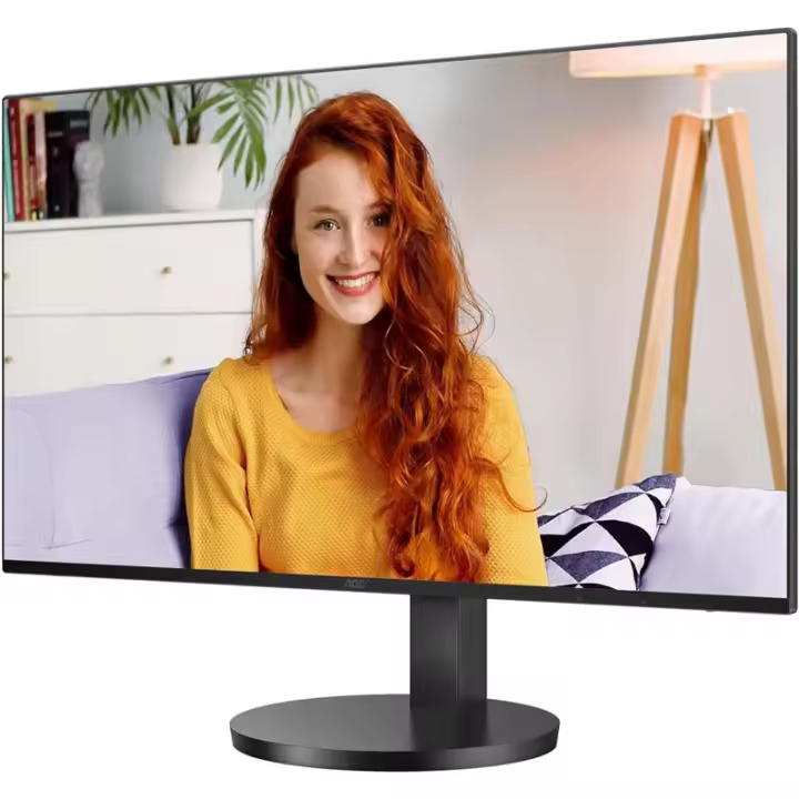 AOC Q27B3CF2-Monitor QHD de 27 pulgadas, altavoz, altura regulable (2560 x 1440, 100 Hz, HDMI 1.4, USB-C (65 W PD), concentrador - 1
