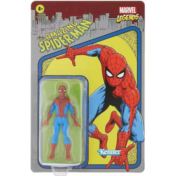 HASBRO Spider-Man Figura 9.5 cm Marvel Legends Retro - 1