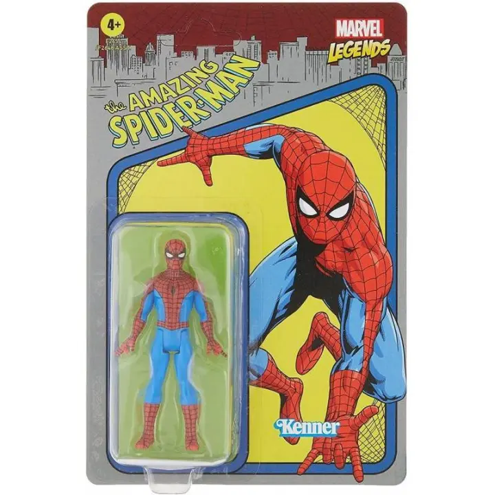 HASBRO Spider-Man Figura 9.5 cm Marvel Legends Retro - 1
