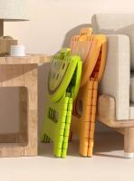 Nueva Silla Plegable De Plástico Grueso Creativa Con Dibujos Para Exteriores Y Uso Doméstico Pequeño Banquillo Para Niños Regalos - details 4