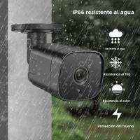 Cámara IP 5MP POE ONVIF H.265 Audio CCTV Vigilancia Exterior IP66 Impermeable Seguridad Doméstica Con NVR Grabador De Video - details 5