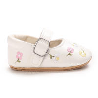 Nuevos Zapatos De Bebé Para Niñas Mary Jane Planos Con Bordado Antideslizantes De Goma Talla 0-18M Zapatos De Princesa Para Recién Nacidos - details 9