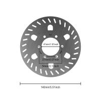 Freno Disco Para Segway Ninebot GT1/GT2 Scooter Eléctrico Con 6 Agujeros 140MM Piezas De Repuesto Rotor De Freno De Alta Potencia - details 4