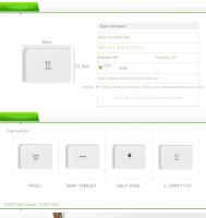 Plato De Alimentos Rápido En Plástico Blanco Para Uso Comercial Y Doméstico Resistente Y Versátil Para Almacenamiento - details 0