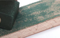 WUTA Afilador De Cuchillos De Cuero 1 Pieza Con Tablero De Pulido De Madera Negra Y Compuesto De Pulido Fino Herramienta De Afilado Para Navajas Y Navajas - details 7