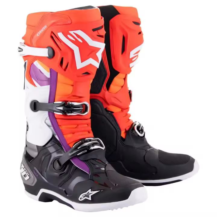 Alpinestars Botas Off-road Tech 10 Naranja,Negro - 1
