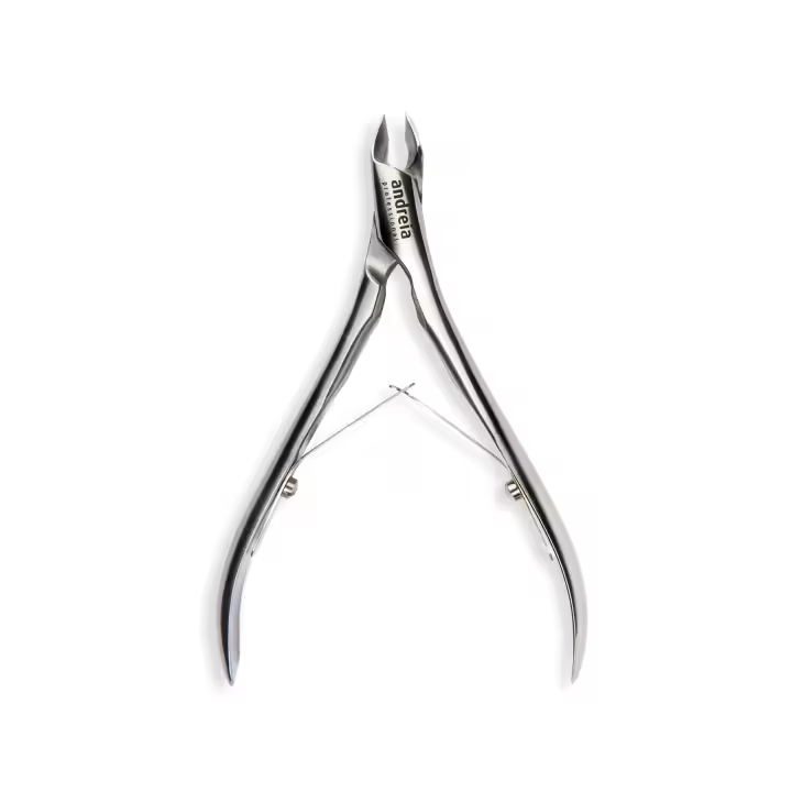 Andreia Professional Cuticle Nipper Alicate Cortacutículas - Alicate de Acero Inoxidable con Punta de 5mm - 1