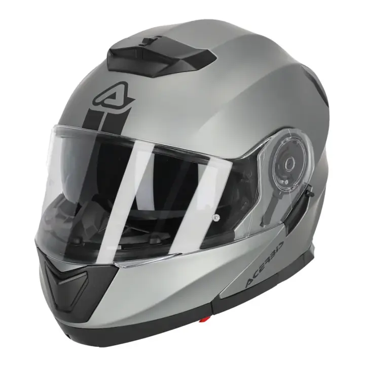 Acerbis Casco Modular Serel Plateado Adulto - 1