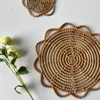 Mantelones De Rotura Hechos a Mano Bohemios Modernos Tapetes Para Mesa De Comedor a Prueba De Golpes Decoración De Boda Para Cocinas - details 3