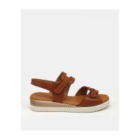 Sandalias planas de Mujer JORDANA 681 CUERO SANDALIA VELCROS CUERO 35968 25V - details 0
