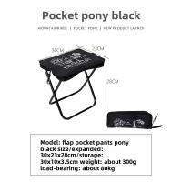 Silla De Almacenamiento MOUNTAINHIKER Para Camping Plegable Ultra-ligera De Aluminio Mini Silla De Pesca Para Picnic Furniture - details 6