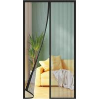 BIT Mosquitera Puerta Magnetica 130x200 Cm. Negro - details 0