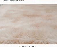 Carpetas Suaves De Peluche Redondas Para Sala De Estar Decoración De Hogar Dormitorio Y Habitación De Niños Alfombra Gruesa Pile Blanca - details 17