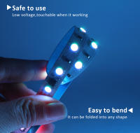 Tira De Luces LED WS2811 RGBIC Con Control Remoto Bluetooth Para Carreras De Caballos 5M 10M 20M 25M DC 24V Color Soñado SMD No Impermeable Para Sala De Estar - details 5