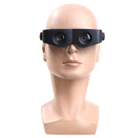 Telescopio Binocular Portátil De Estilo Gafas Negro Para Pesca Senderismo Conciertos Magnificación 3x Lente Objetivo 28mm - details 3
