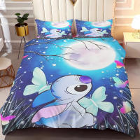 Juego De Sábanas Lilo Y Stitch 3pcs 100% Poliéster Sin Relleno Para Niños Y Niñas Diseño De Stitch Cama De Poliéster - details 18