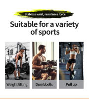 Guante De Levantamiento De Peso Para Gimnasio Guantes De Entrenamiento De Gym Luvas Para Dominadas Y Musculación Protección De Manos - details 9