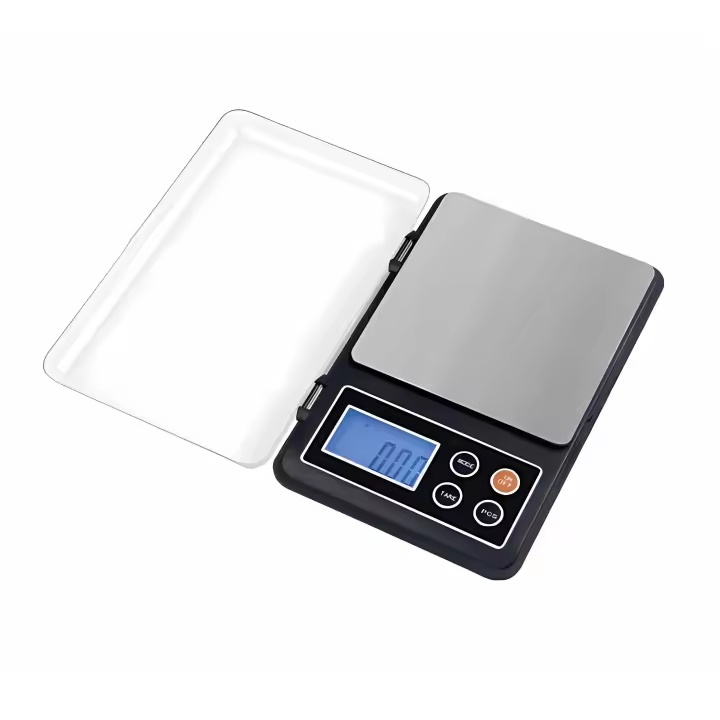 Bascula Electrónica para Productos Alimenticiales, base para condimentos de Cocina, hasta 500 g 0,01G - 1