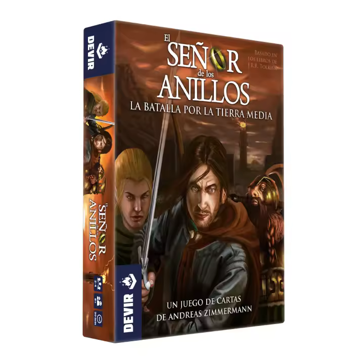Devir Pocket -  El Señor de los Anillos - La Batalla por la Tierra Media, Juego de cartas, Juego de mesas - 1