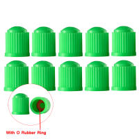 AUTCOAT Cubiertas De Válvula De Neumático Con Anillo De Goma Universal Para Coches SUVs Bicicletas Camiones Y Motocicletas - details 5