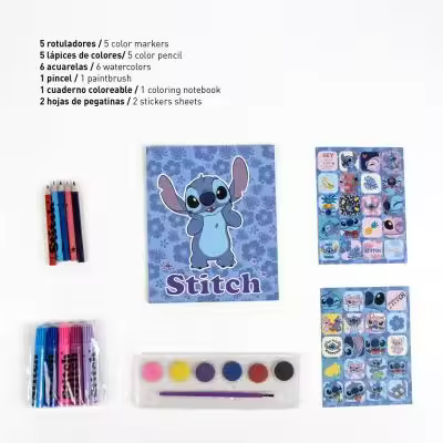 COLOREABLE MOCHILA STITCH - 1