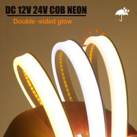 Tira De Lámpara LED COB Neón Impermeable IP67 Alta Brillante 12V 24V 320LEDs 3000K 4000K 6000K Decoración Para Jardín Flexible - details 0