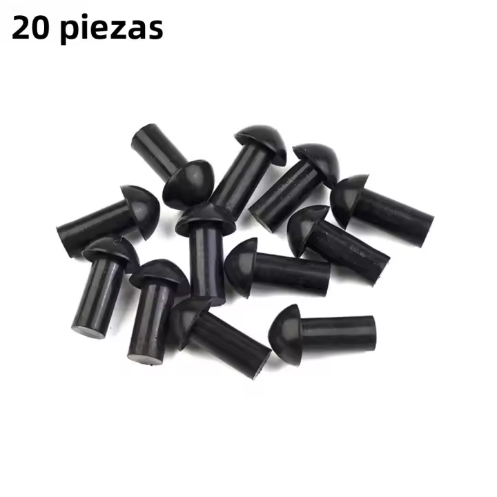 Herramienta De Reparación De Neumáticos Para Coche Y Motocicleta 20/50pcs Plug De Hongo Para Punción De Rueda Accesorios De Coche - 1