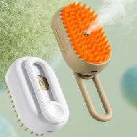 Cepillo Eléctrico De Vapor Para Mascotas 3 En 1 Limpieza Y Masaje De Perros Y Gatos Eliminador De Pelo Belleza Cepillo Adecuado Para Mascotas - details 7