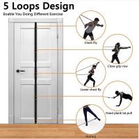 Anclaje De Puerta Para Cuerdas De Resistencia Mejorado Soporte De Ejercicios De Gimnasio Portátil Para Entrenamiento En Casa Anclaje Para Puerta De Bandas De Resistencia - details 2