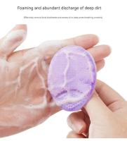 Cepillo De Limpieza Facial De Silicona Para Bebés Cepillo De Baño Suave Con Pelo Redondo Para Limpiar Pores Uso Doméstico - details 0