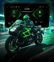 Monitor De Video Para Motocicleta Portátil De 6 Pulgadas Pantalla IN-CELL Sin Cable Soporte Para Apple Carplay Android Auto TPMS 1000NIT - details 1