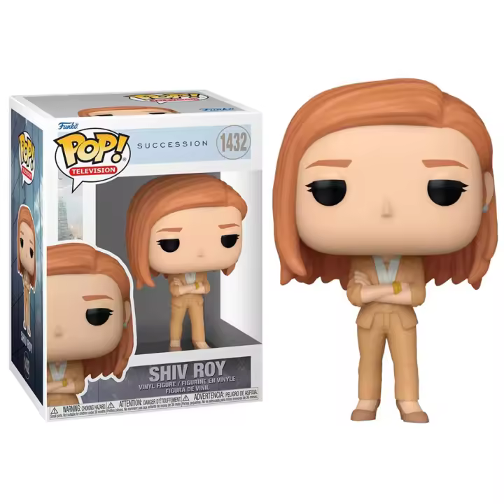 FUNKO POP! SUCCESSION – SHIV ROY, 75658, Nº1432, TIENDA CON LICENCIA OFICIAL - 1